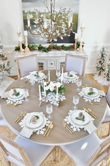 Sumptuous Table Setting Ideas, Round Table Setting
