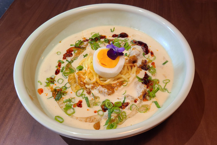 Mayanmore Hearty, homey Burmese cuisine club rangoon Ohn No Khout Swel (Burmese style coconut noodles) gafencu magazine