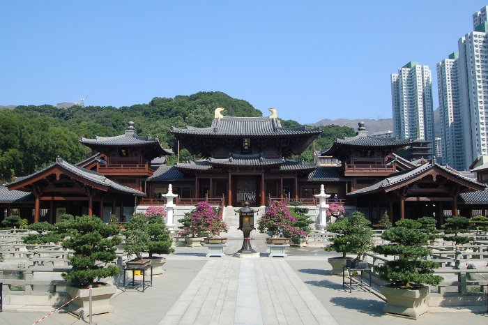 gafencu magazine Hong Kong's unique and beautiful Chinese temples Chi Lin Nunnery nan lian garden