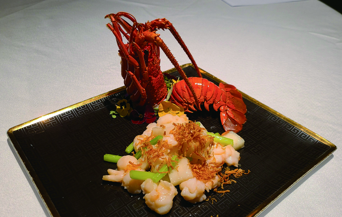 gafencu magazine Jee Whizz The culinary genius of Chef Siu makes Ying Jee Club a prime seasonal destination lobster chestnut conpoy