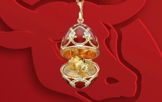 gafencu magazine chinese zodiac lucky charm Faberge egg golden ox