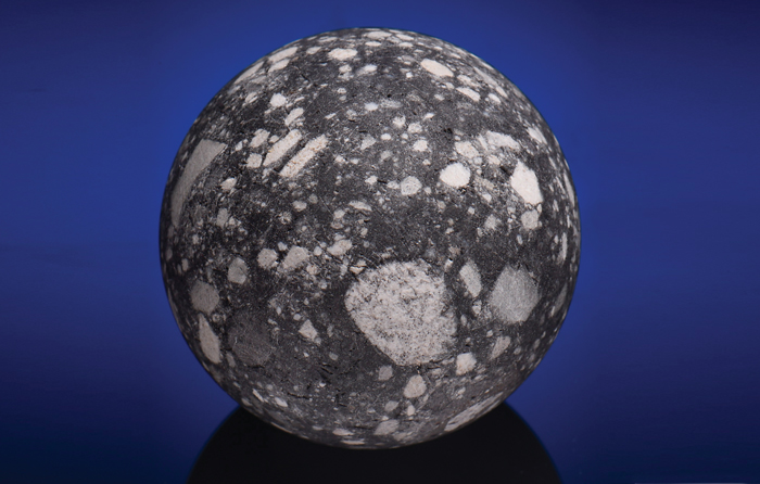 gafencu collectible auction sale lunar sphere moon rock
