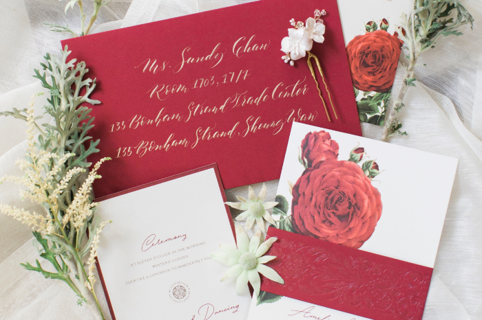 Bridal revisited Create bespoke wedding moments in Hong Kong invitation card gafencu