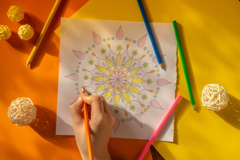 therapeutic effects of colouring